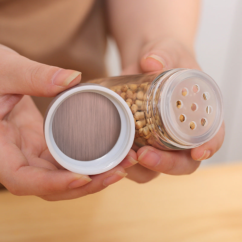 Nordic Style Stainless Steel Revolving Spice Rack 16pcs