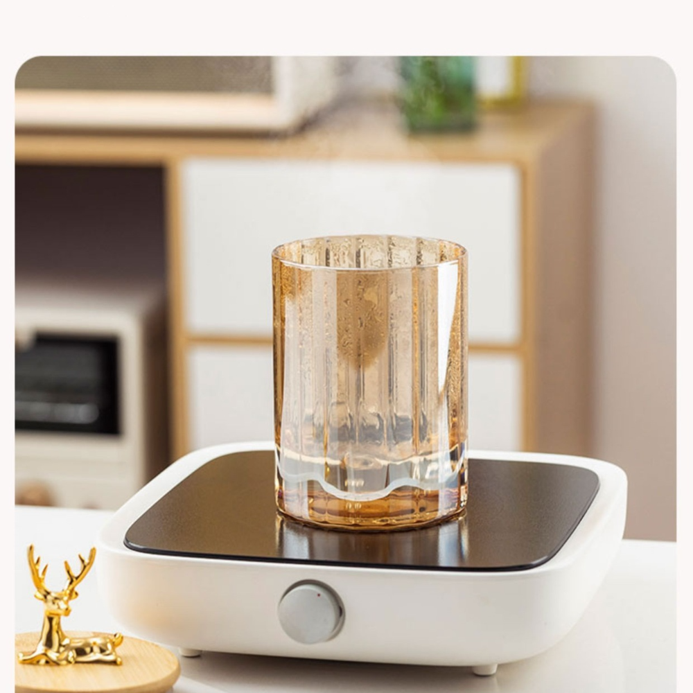 Golden Deer Airtight Jar With Wooden Lid