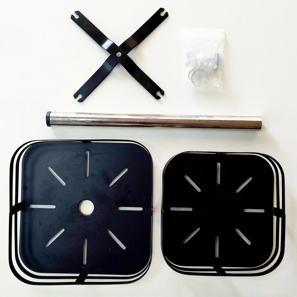 360° Rotatable Metal Storage Organizer
