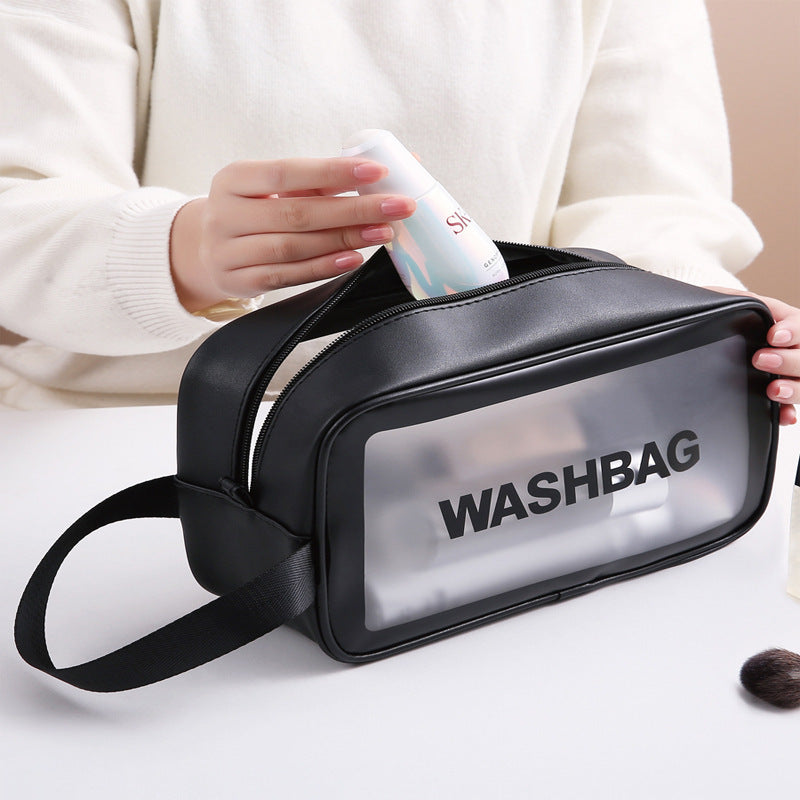 3Pcs Set PVC Transparent Washbag (Premium Quality)