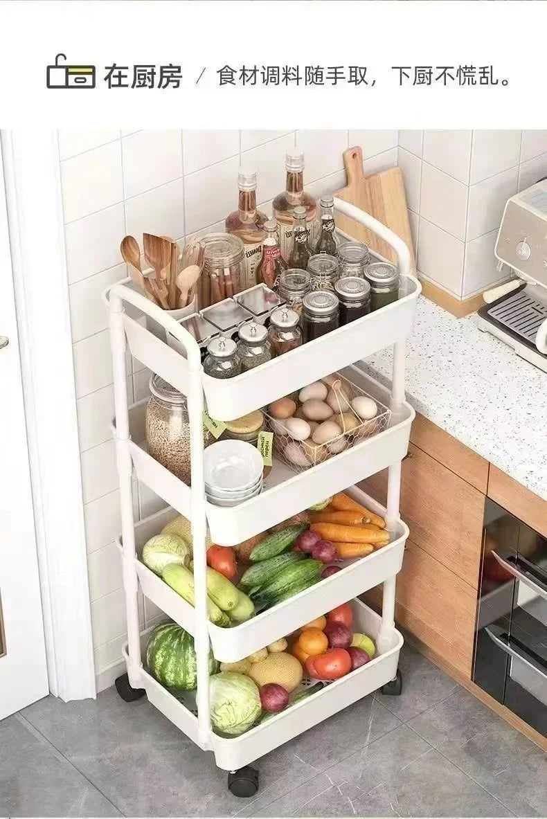 Multi-Functional 4 layers Trolley (Premium Quality)