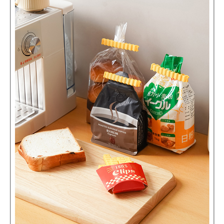 Creative French Fries Sealer Clip (12 Pcs)