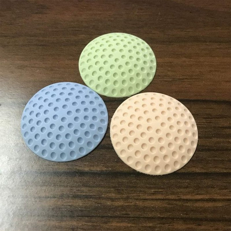 Pack of 4) Door Handle Bumper Rubber Lock Crash mat Pad Baby safety Protective Anti-collision Edge Corner Wall Protector Guard Door Stopper
