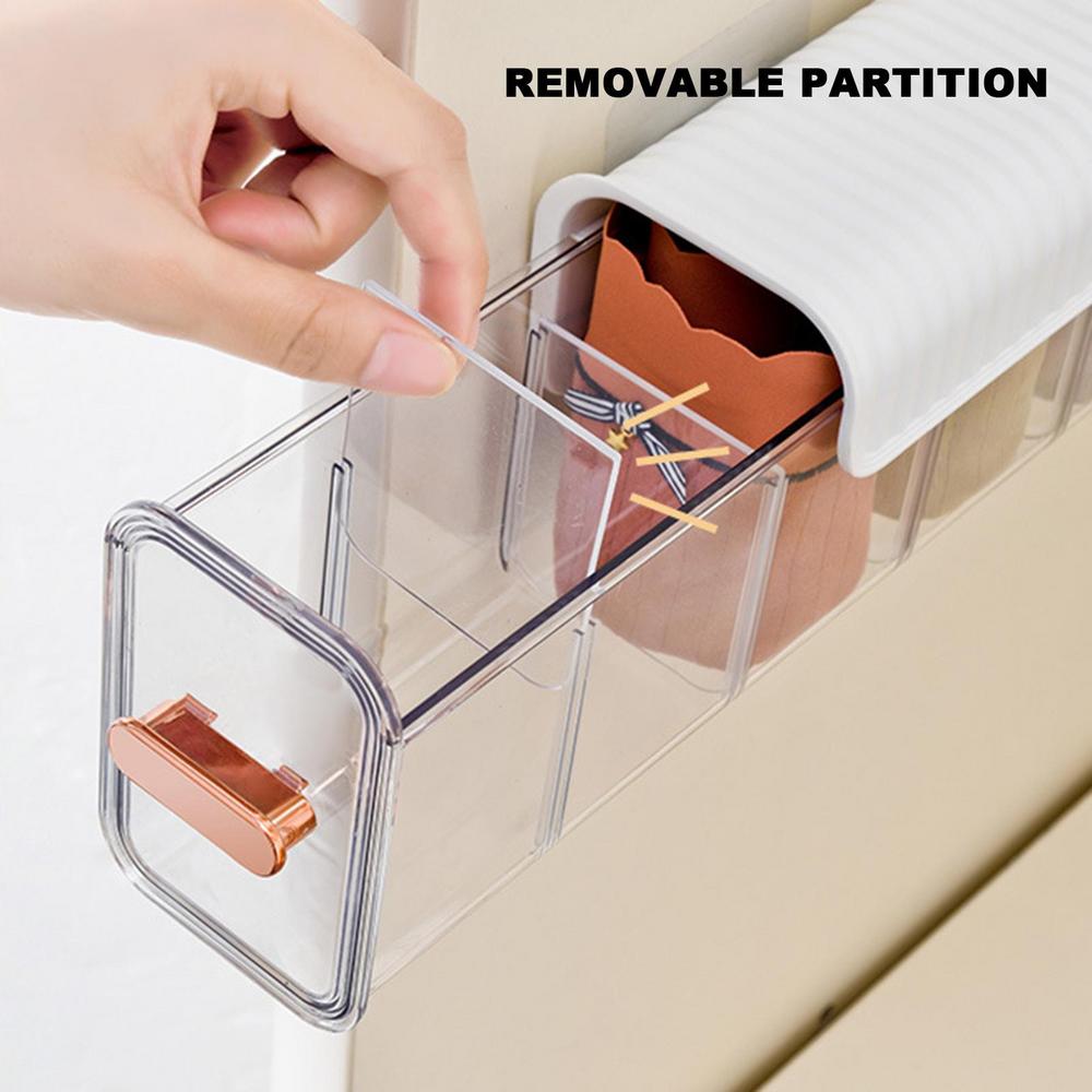 Self Adhesive Wall Mounted Acrylic Organizer