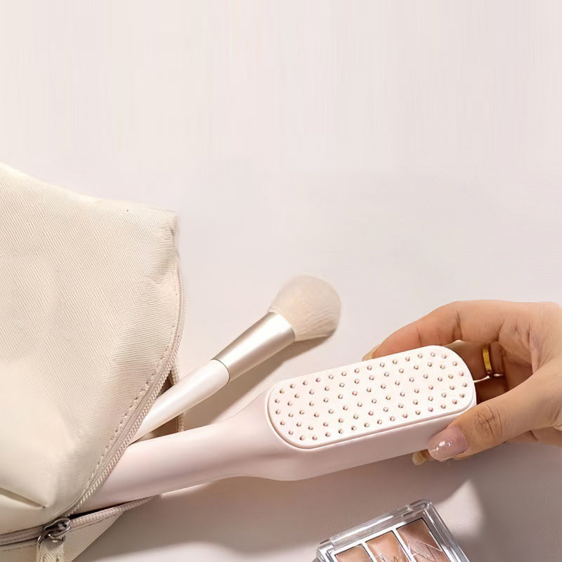 Telescopic Self-Cleaning Hair Brush