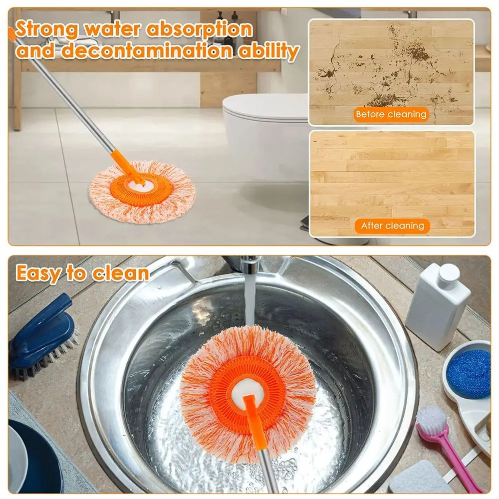 360° Sunflower Adjustable Cleaning Mop