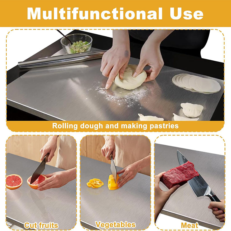 Stainless Steel Cutting Board (Superior Quality)