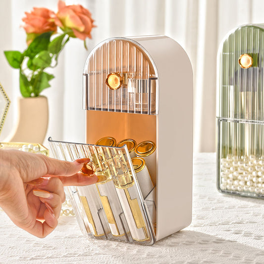 Stackable Desk Makeup Brush Storage Box