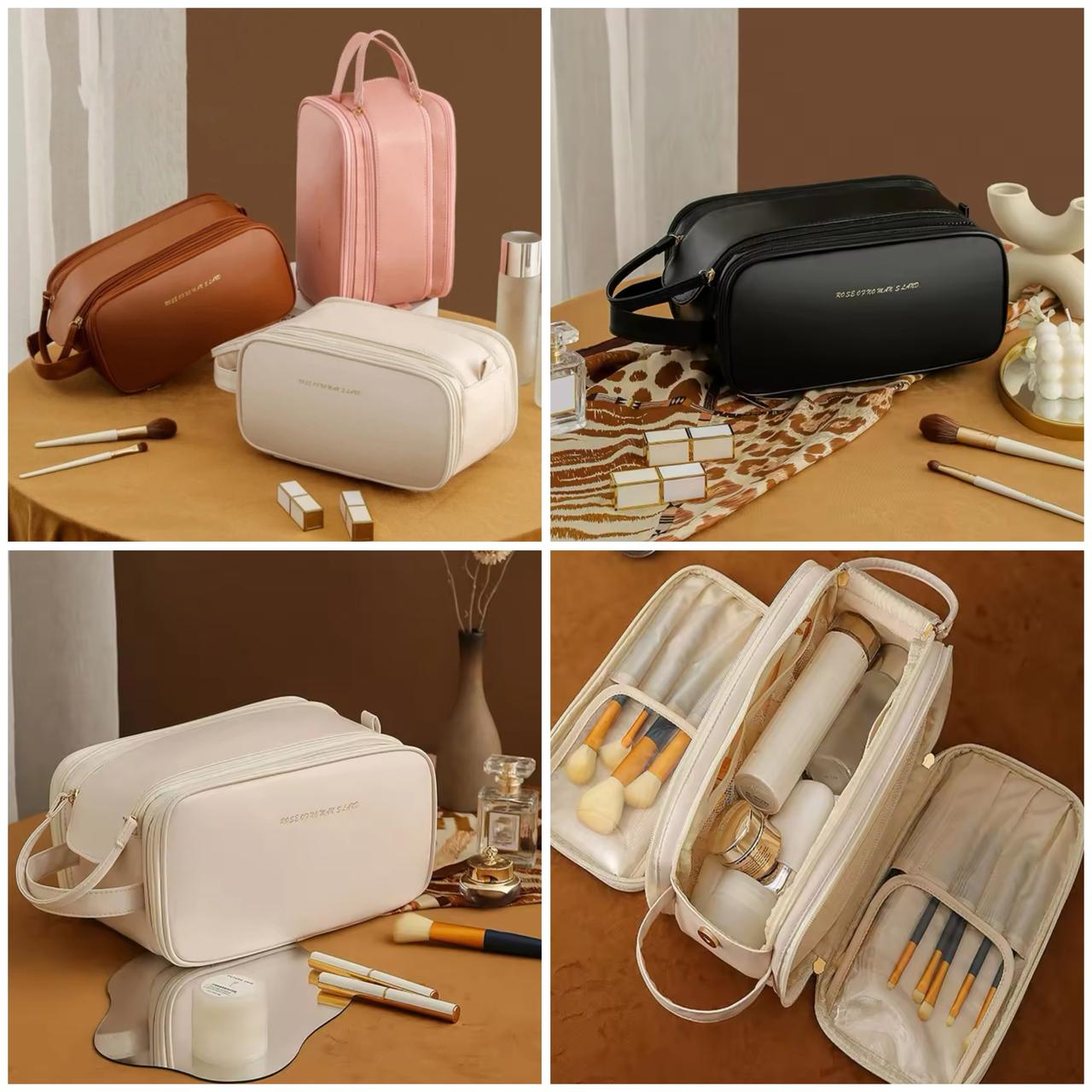 PU Leather Multipurpose Cosmetics Pouch