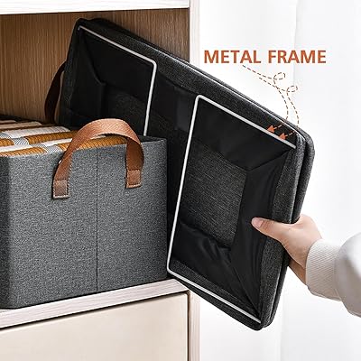 Clothes Storage Organizer With Metal Rods (High Quality)