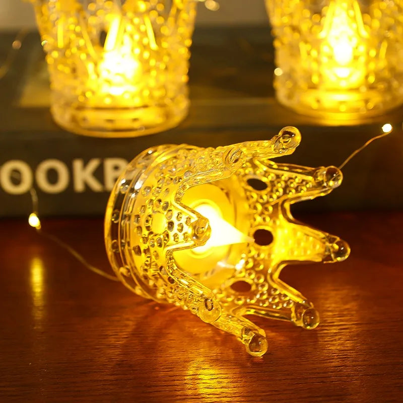 Stylish Crown Shaped Candle Light (Premium Quality)