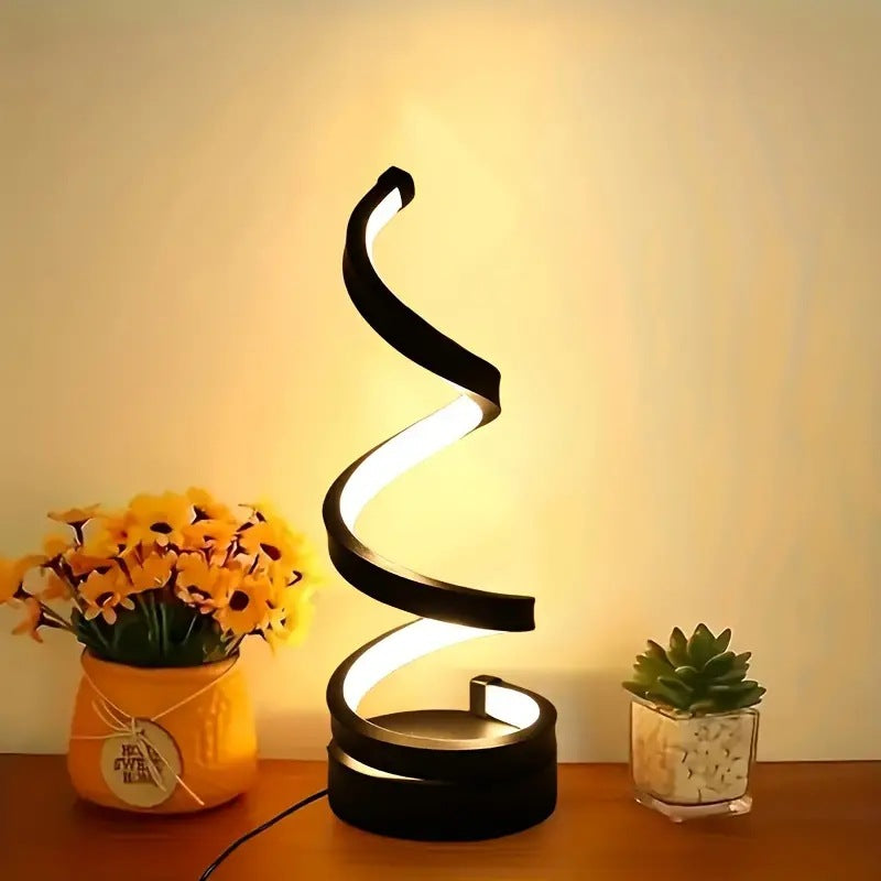Spiral Style Modern LED Lamp (Premium Quality)