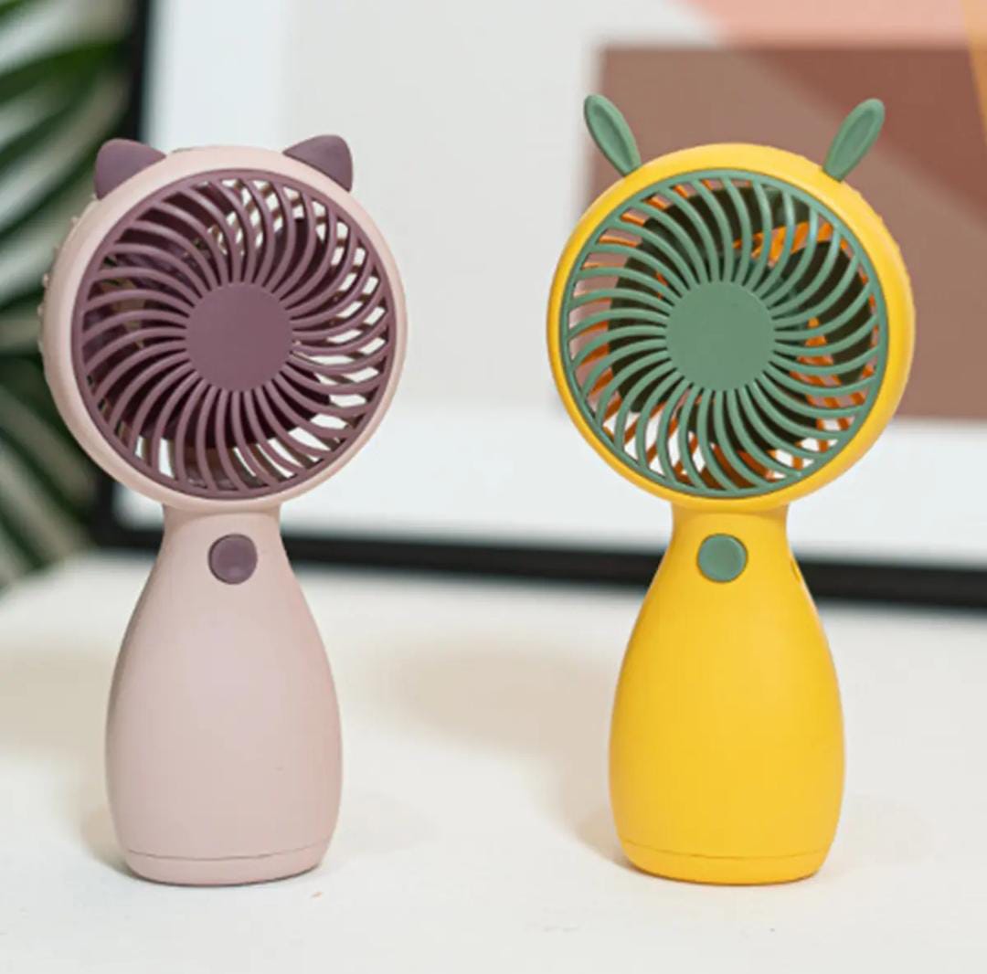 Mini Handheld  Desk Table Fan Rechargeable