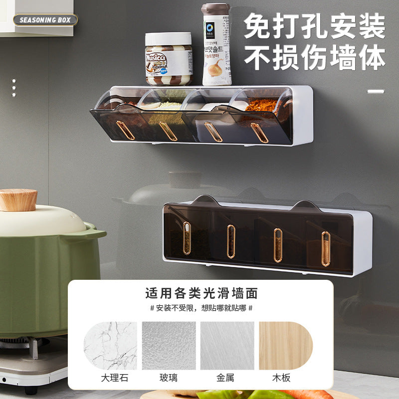 Kitchen Wall-mounted Luxy Seasoning Jar