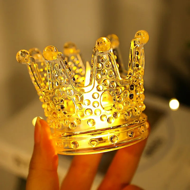 Stylish Crown Shaped Candle Light (Premium Quality)