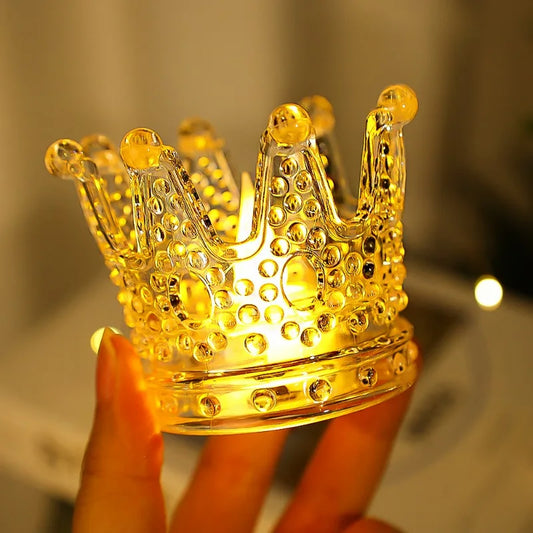 Stylish Crown Shaped Candle Light (Premium Quality)