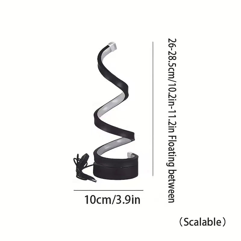 Spiral Style Modern LED Lamp (Premium Quality)
