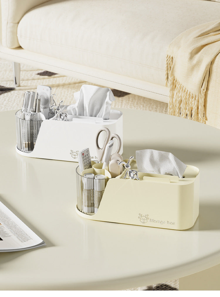 Light Luxury Desktop Tissue Box (Premium Quality)