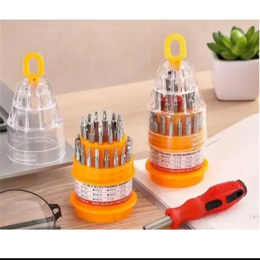 31PC Pagoda Type Universal Screwdriver Multitool Set