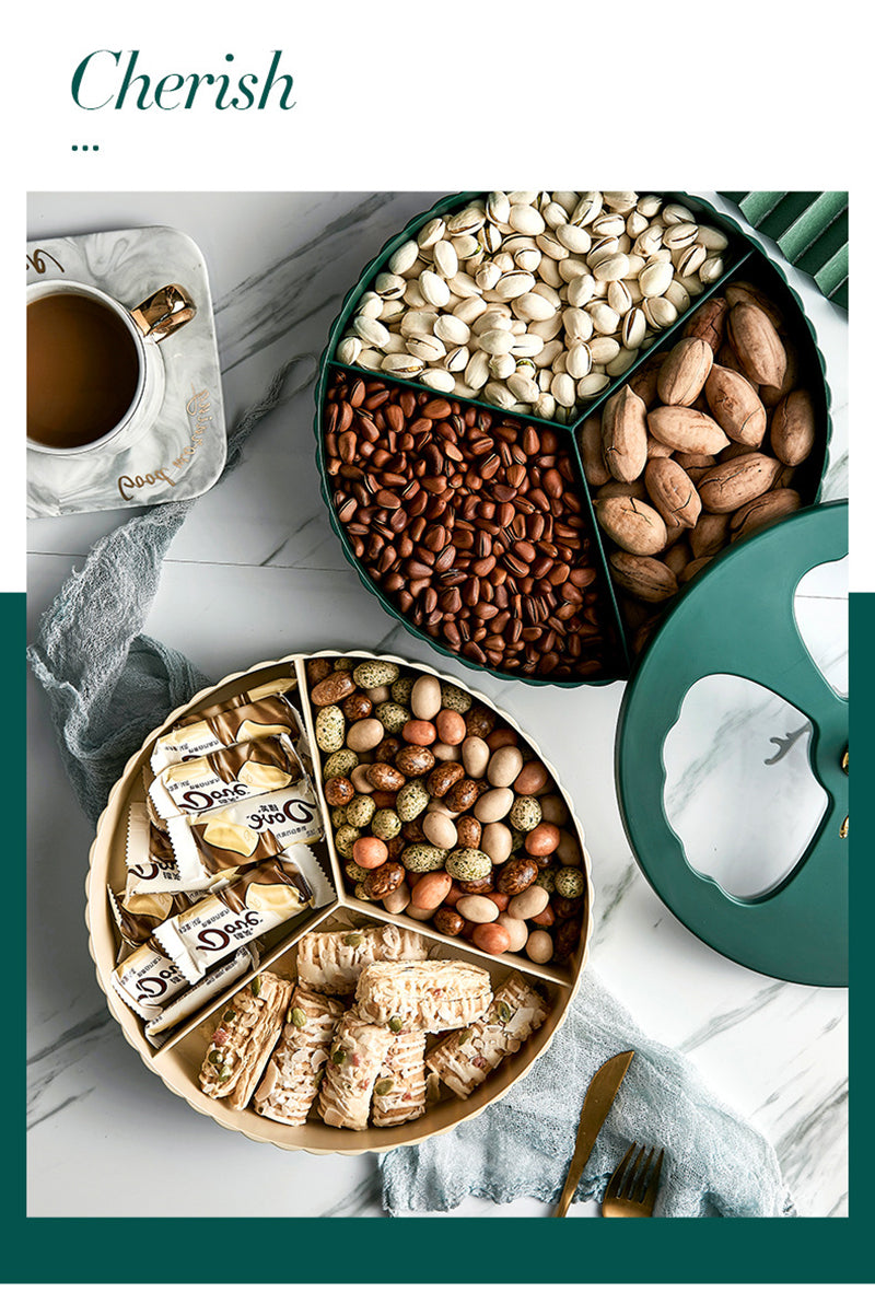 Double-Layers Nordic Style Dried Fruit Box (Premium Quality)