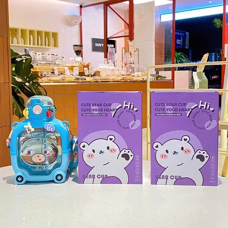 Cuddle Bear Water Bottle (Premium Quality)