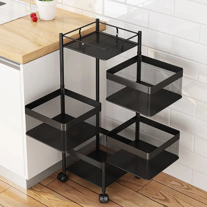 Square Metal Trolley(Superior Quality)