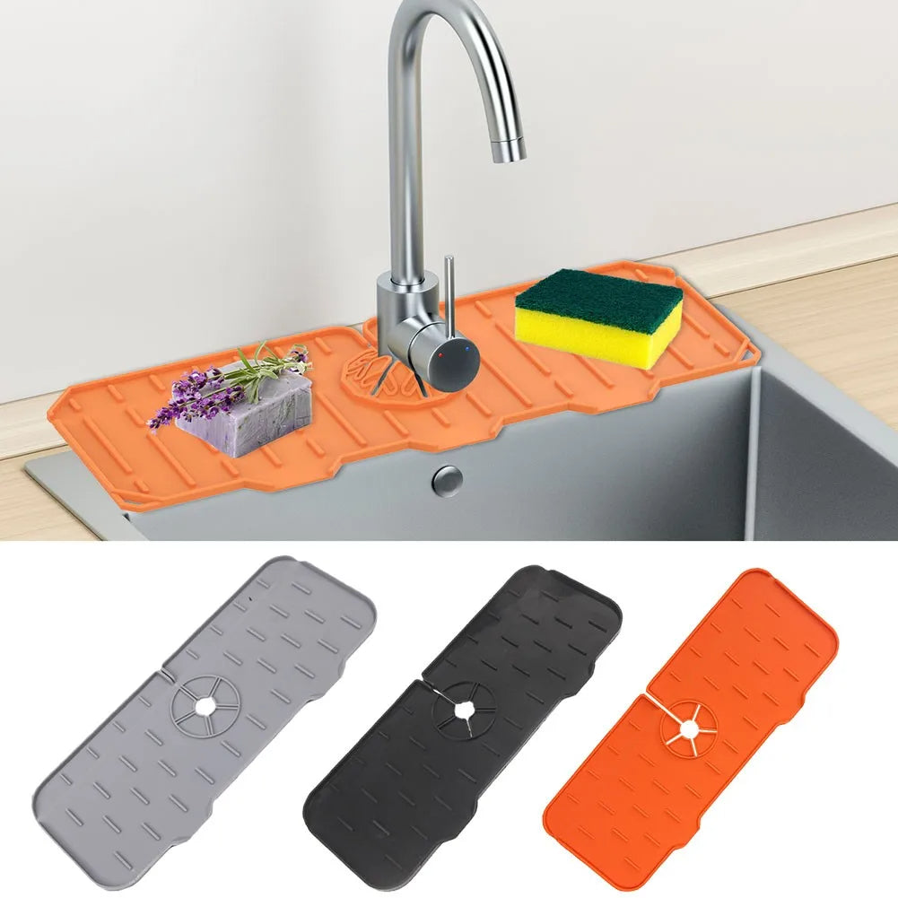 1Pcs Silicone Splash Paid Kitchen And Bathroom Accessories