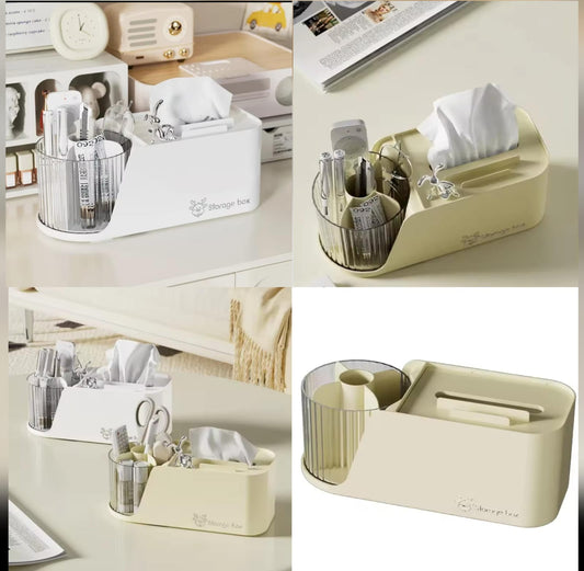 Light Luxury Desktop Tissue Box (Premium Quality)