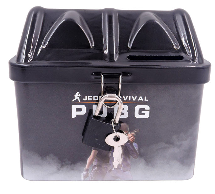 Pubg Theme Money Bank Metal Box