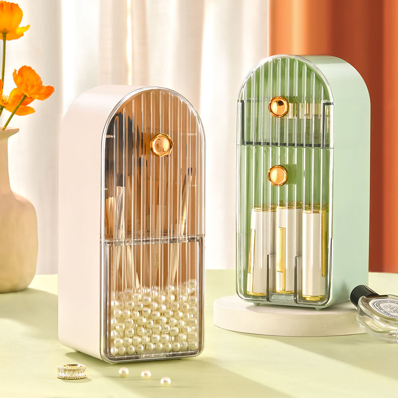 Stackable Desk Makeup Brush Storage Box