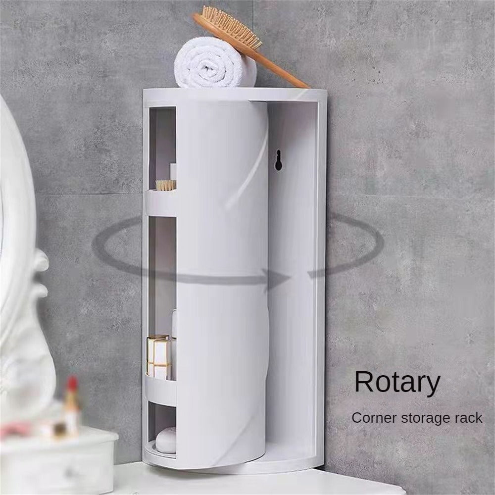 Creative Rotating Bathroom Storage Cabinet (Premium Quality)