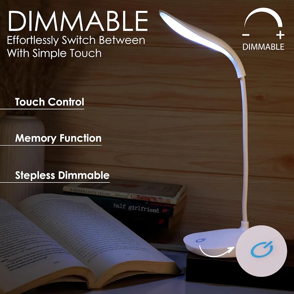 Portable Desk Lamp USB Rechargeable