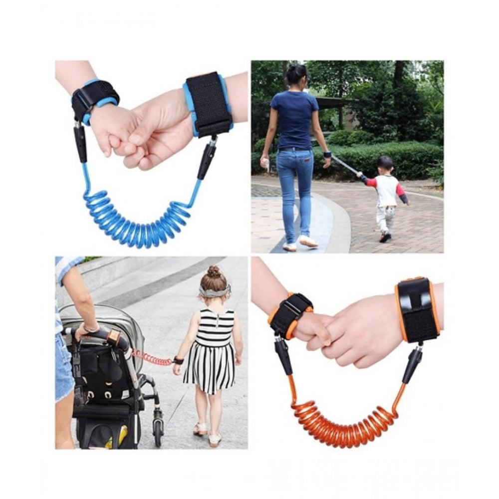 Baby Child Anti Lost Wrist Link Safety Harness Strap Rope, Wristband For Toddlers, Kids Loss
