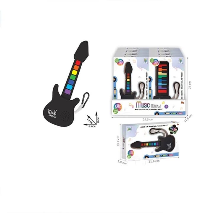 Colorful Slicone Mini Guitar