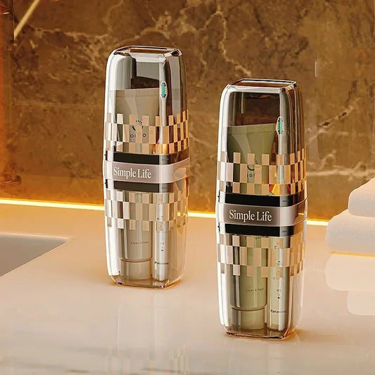 Transparent Toothbrush Travel Container (Premium Quality)