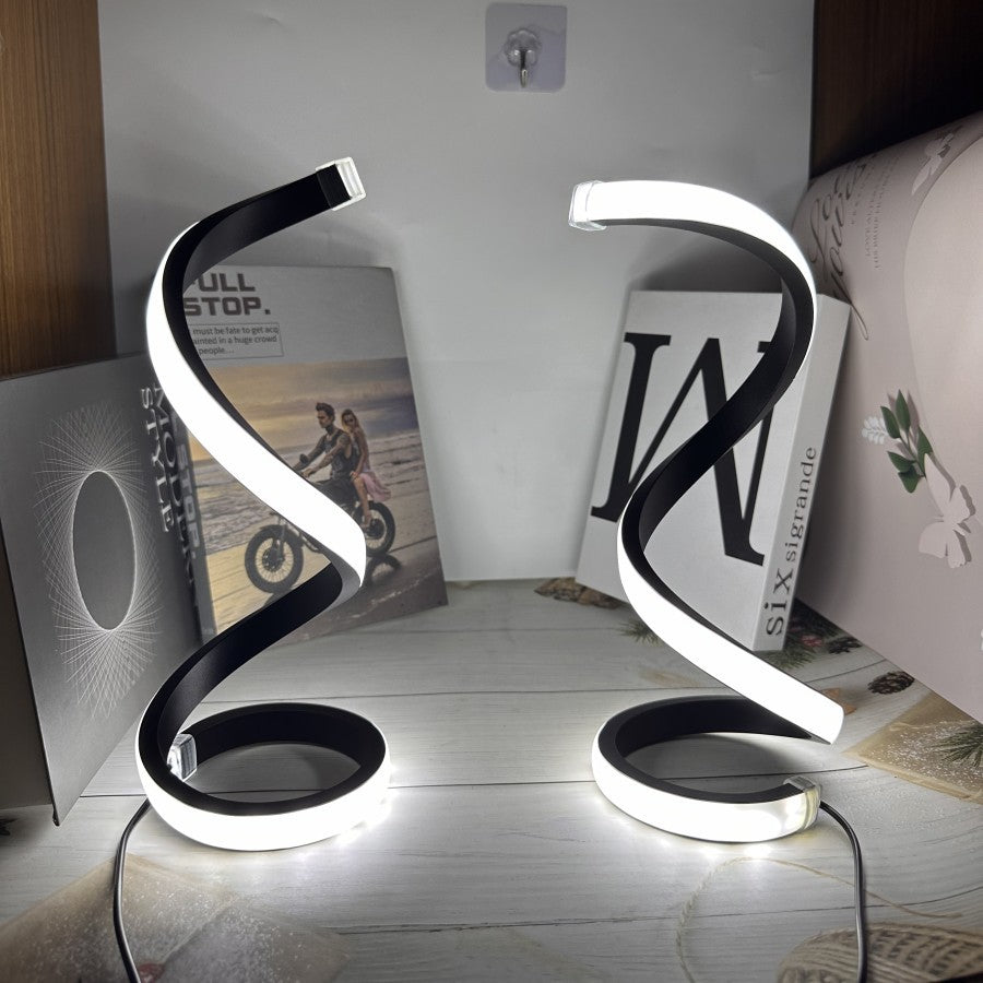 Spiral Style Modern LED Lamp (Premium Quality)