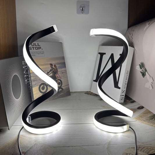Spiral Style Modern LED Lamp (Premium Quality)
