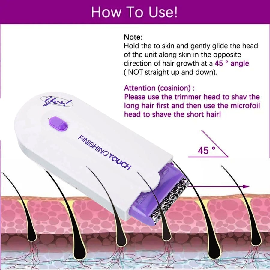 Yes Finishing Touch Hair Removal Machine(Premium Quality)