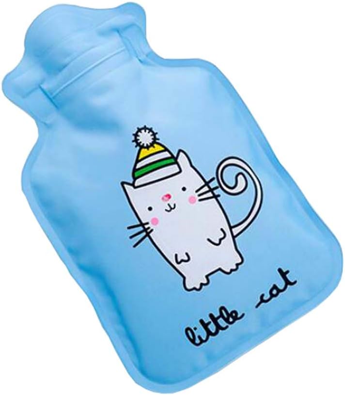 1pc Hot Water Bottles, Hand Warmer With Lovely Cartoon Knitted Portable Hand Hot Water Bags Random Color
