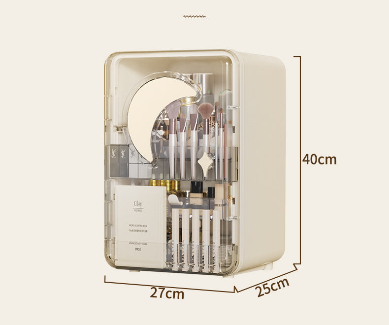 Transparent Luxury Large Capacity Cosmetics Storage Box (Premium Quality)