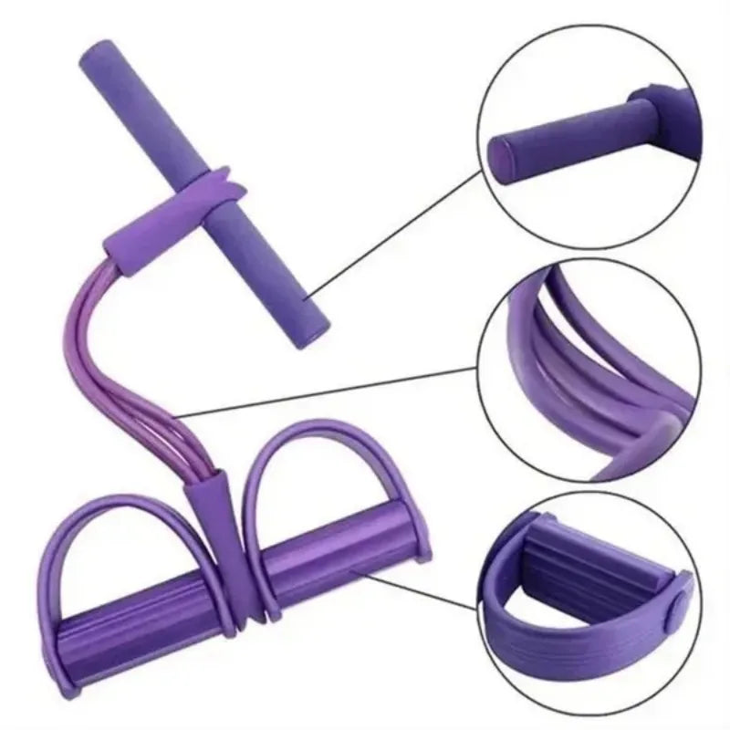 Multifunctional Rubber Tummy Trimmer Home Gym Sport Training (High Quality)