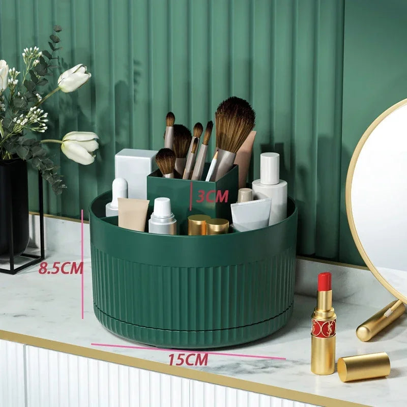 5 Compartment Rotating Makeup Organizers