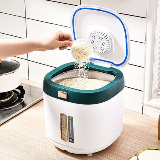 10 Kg Airtight Rice Container (Premium Quality)