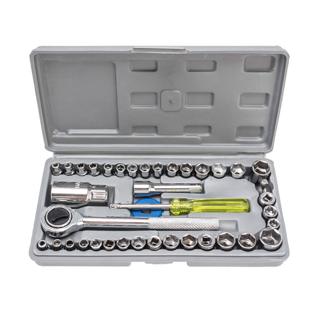 AIWA Tools Kit Socket Wrench Set 40 Pcs