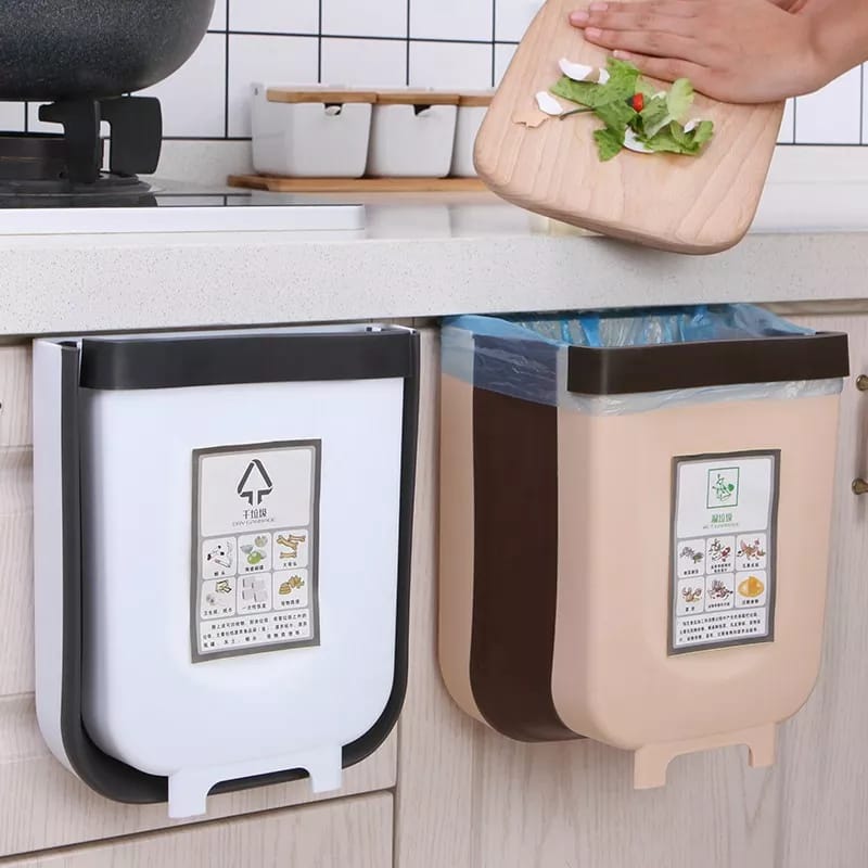 9 L Kitchen Folding Trash Can. (Premium Quality)