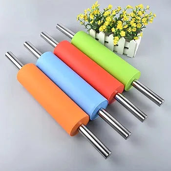 Stainless Steel Dough Roller (Bailon) 1Pcs (Premium Quality)