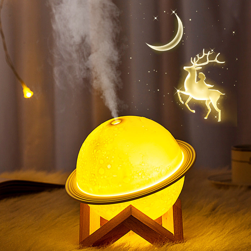 LED Jupiter Night Light Air Humidifier