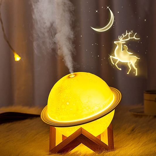 LED Jupiter Night Light Air Humidifier