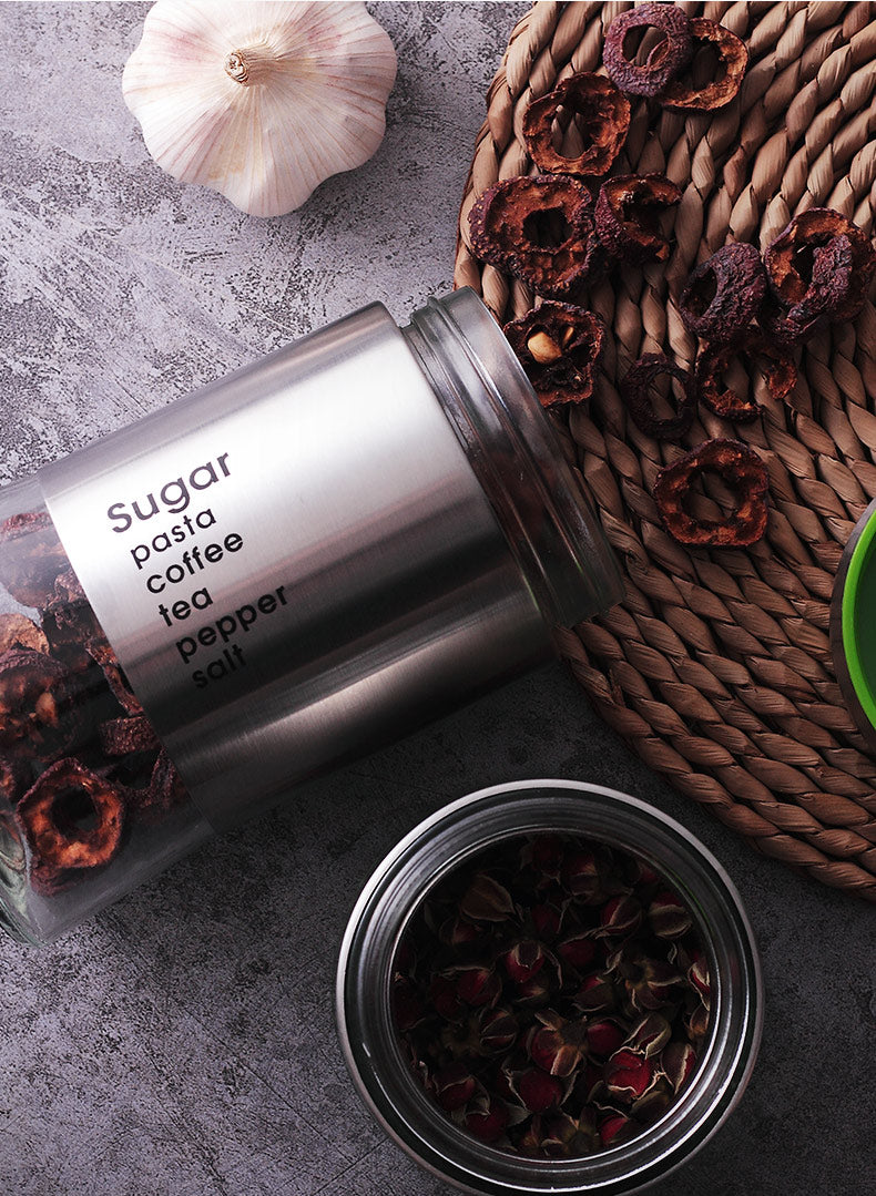 3Pcs Stainless Steel Jar Set (Premium Quality)