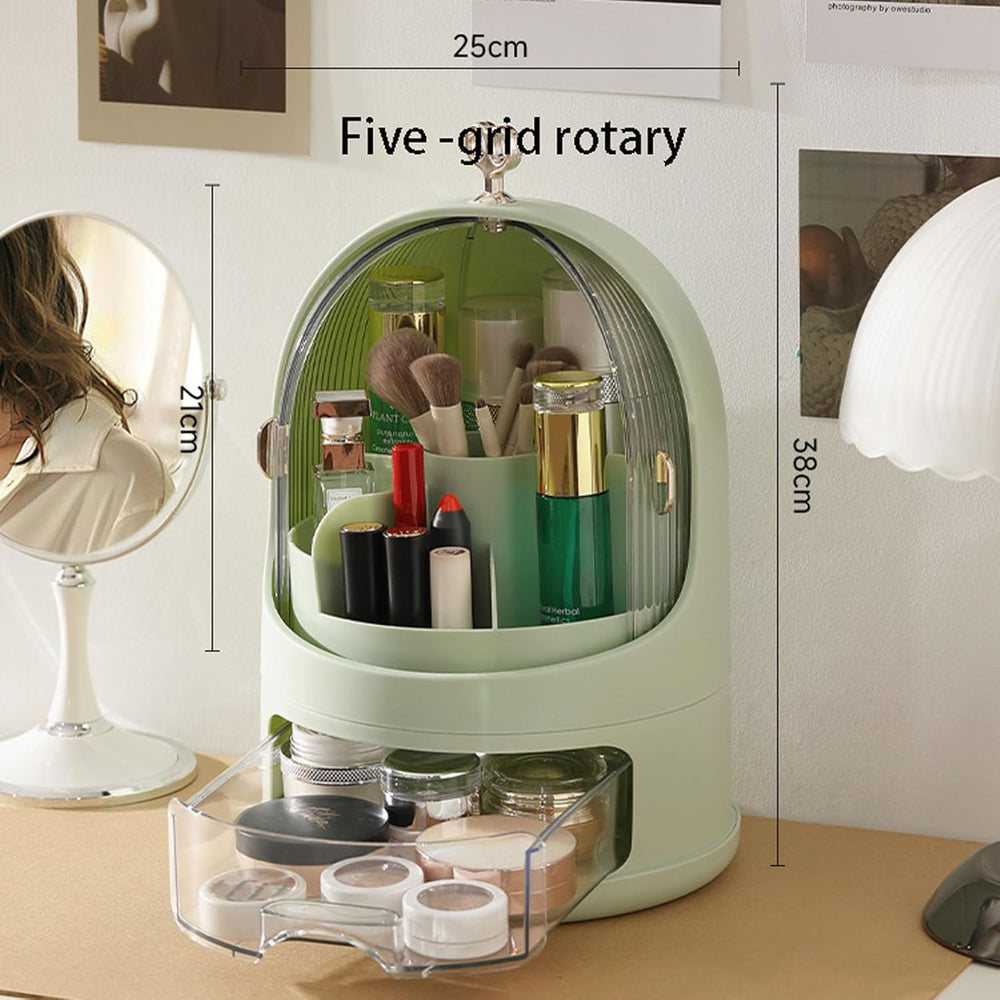 Makeup Storage Organizer, Makeup Holder Organizer, 360° Rotating Makeup Organizer